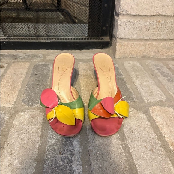 Kate Spade Sangria Watermelon Wedge Heels - Picture 8 of 15